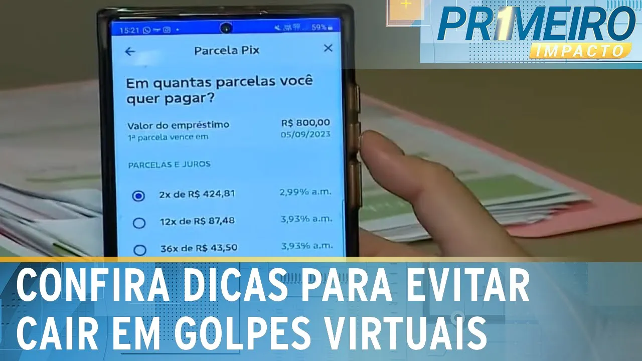Estelionato virtual: número de golpes crescem no Brasil | Primeiro Impacto (13/09/23)
