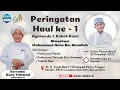 🛑 [LIVE] PERINGATAN HAUL KE - 1 MUHAMMAD AMIN BIN ABDULLAH