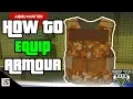 GTA 5 Online How To Equip Body Armor