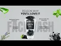 VI-JOHN Activated Charcoal Face Wash