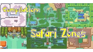pokemon music compilation all safari zone themes