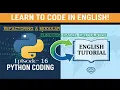 Refactoring a Modular Function-Based Calculator Python Tutorials Class Episode - 16