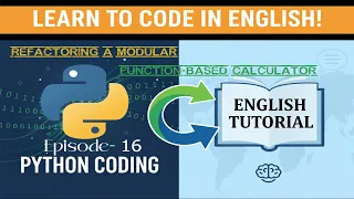Refactoring a Modular Function-Based Calculator Python Tutorials Class Episode - 16