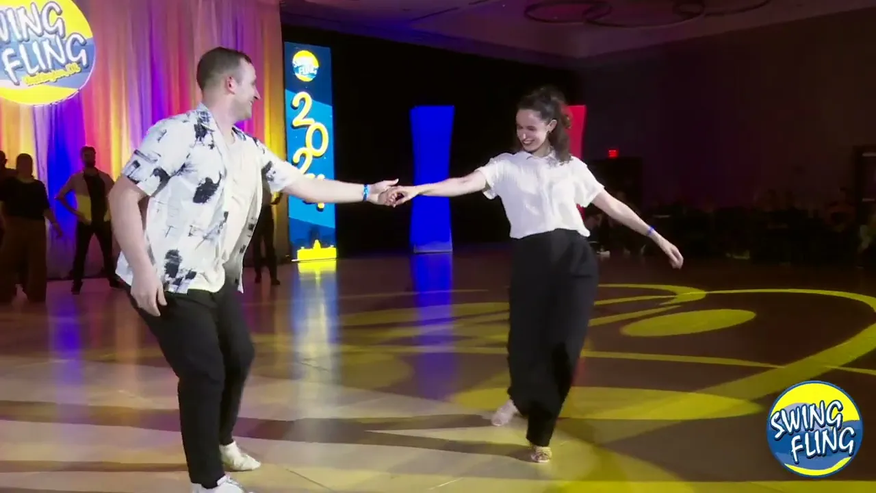 Swing Fling 2024 All Star Strictly Swing Kyle FitzGerald & Alexandra Branco