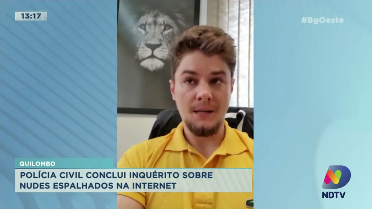Polícia Civil conclui inquérito sobre nudes espalhados na internet em Quilombo
