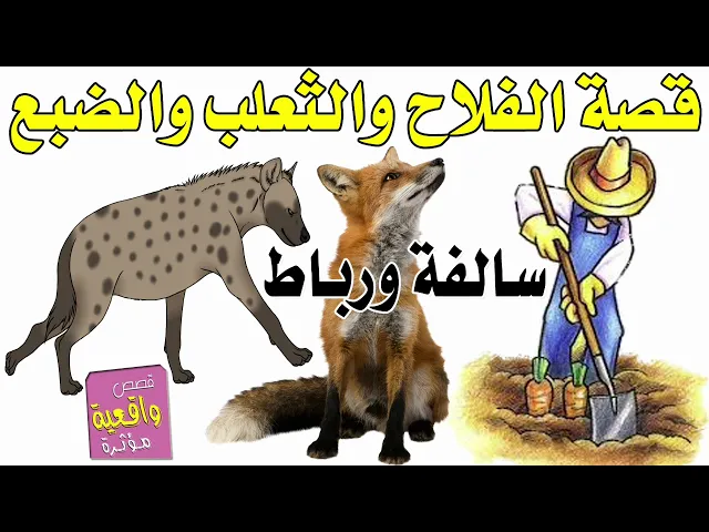 سالفة ورباط - قصة الفلاح والثعلب والضبع