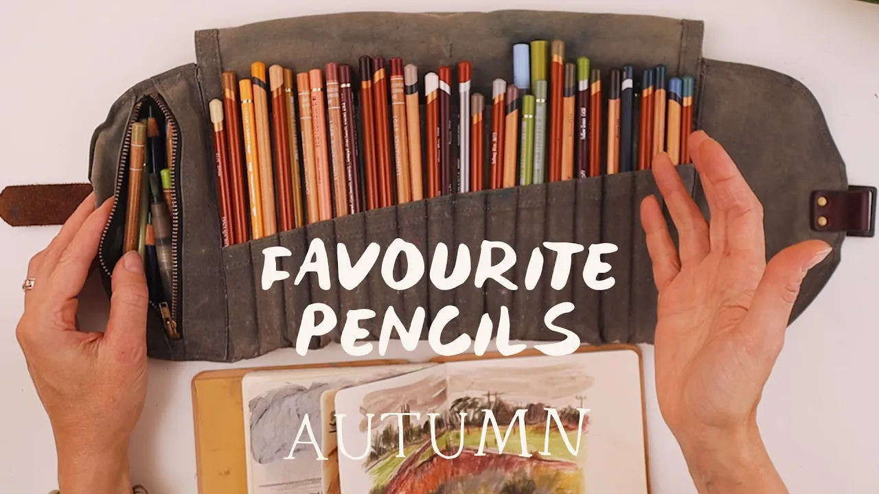 My favourite pencils for Autumn colour palettes