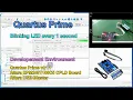 QUARTUS PRIME Basics - 2 LED blinks every 1 second Altera EPM240 FPGA CPLD Board Verilog Test