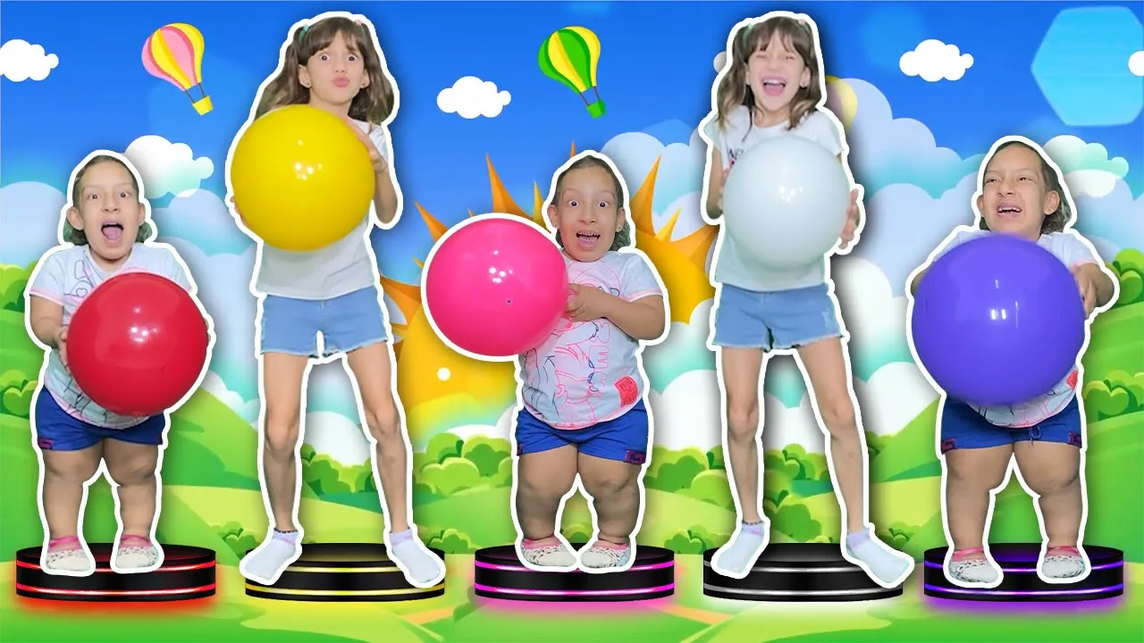 Five Little Monkeys Maria Clara e Jessica 동요와 어린이 노래 | Kids Song - MC Divertida