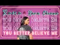 Download Lagu [YOU BETTER BELIEVE ME] ♪ Raisa ❌ kara chenoa #raisa