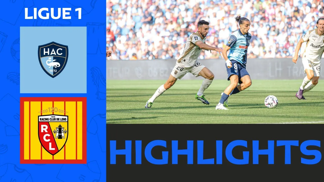 Le Havre AC - RC Lens | 1-2 | Highlights | Ligue 1 2025-26 | le havre lens