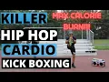 Download Lagu 15 Minute Hip Hop Cardio Kick Boxing Home Workout! | MAXIMUM CALORIE BURN!
