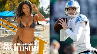 How Christen Harper Met NFL QB Jared Goff Sports Illustrated Swimsuit