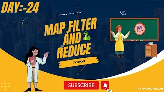 Python Map Filter and Reduce Basic Programs Day -24 2024