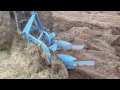 Trying out our new 2 bottom plow
