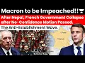 Download Lagu 'He has to go': Opposition in France files impeachment motion against Macron amid instability