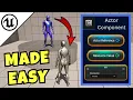 Blueprint Data Sharing MADE EASY with Actor Components UE5