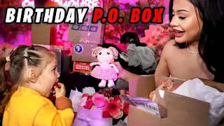 Unboxing My Birthday P O Box Packages 