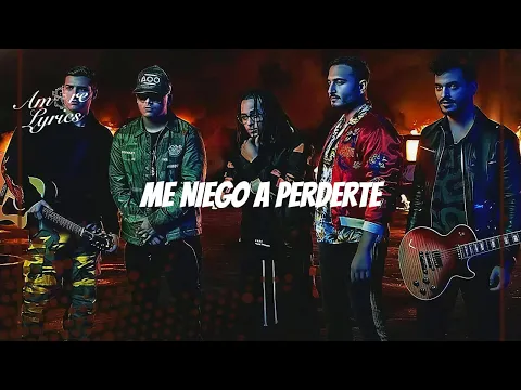 Video Thumbnail: REIK ,OZUNA, WISIN - ME NIEGO (LETRA)