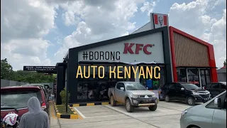 Beli Semua Menu Drive Thru di KFC Tanjung Tabalong BOROOONG Wkwkwkwk