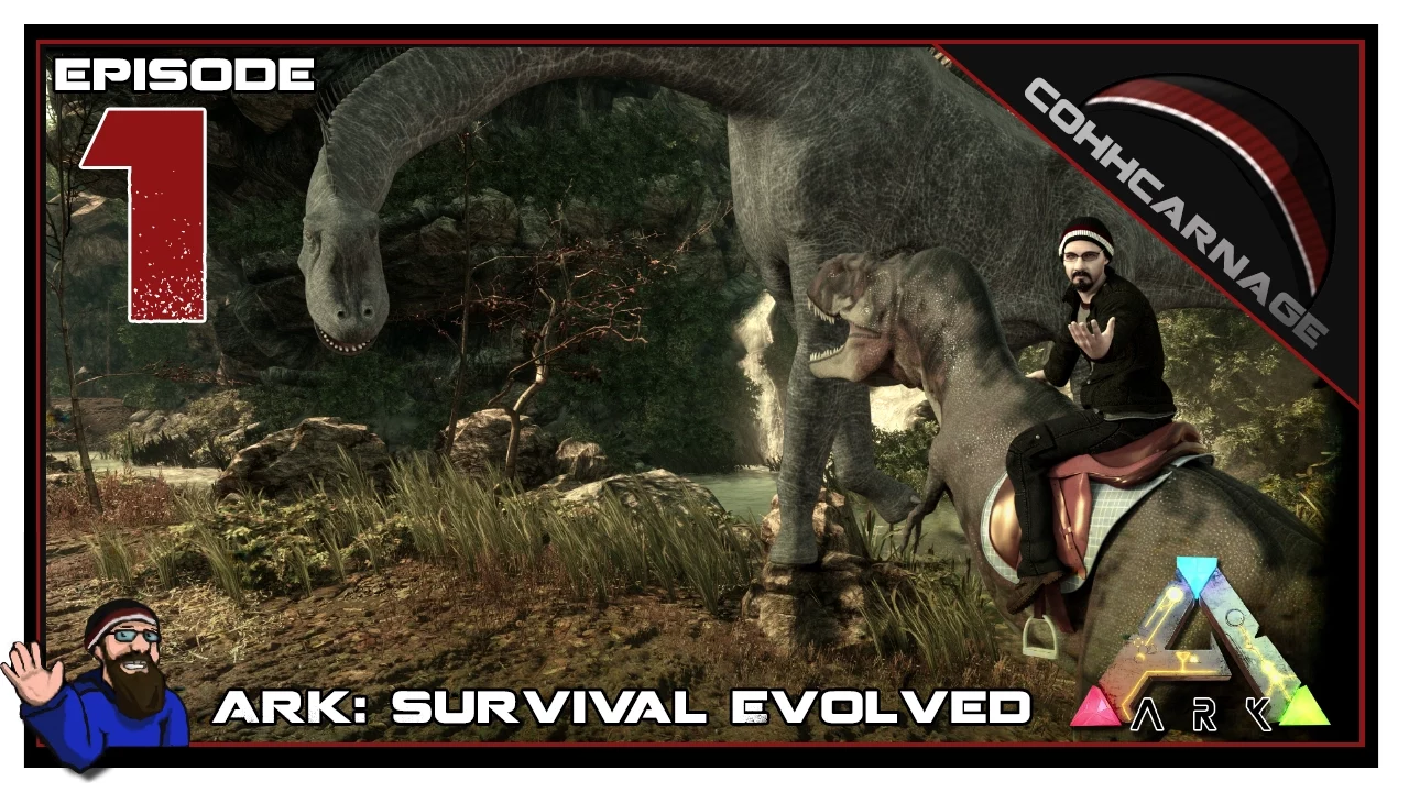CohhCarnage Plays Ark: Survival Evolved - Episode 1
