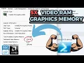 How to Increase VIDEO RAM GRAPHICS MEMORY with Intel HD Graphics/ AMD | Smoother HD Videos \u0026Gameplay