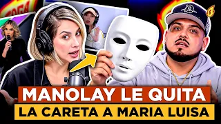 MANOLAY LE QUITA LA CARETA DE MOSQUITA MUERTA A MARIA LUISA POR PEDIR SU CABEZA A GÓMEZ DÍAZ