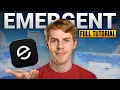Emergent AI Tutorial For Beginners Make Money Building Apps Websites