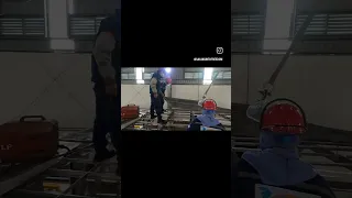 Decking going on about 12 weeks ago #welding #aluminiumfabrication #performanceboats #boatbuild