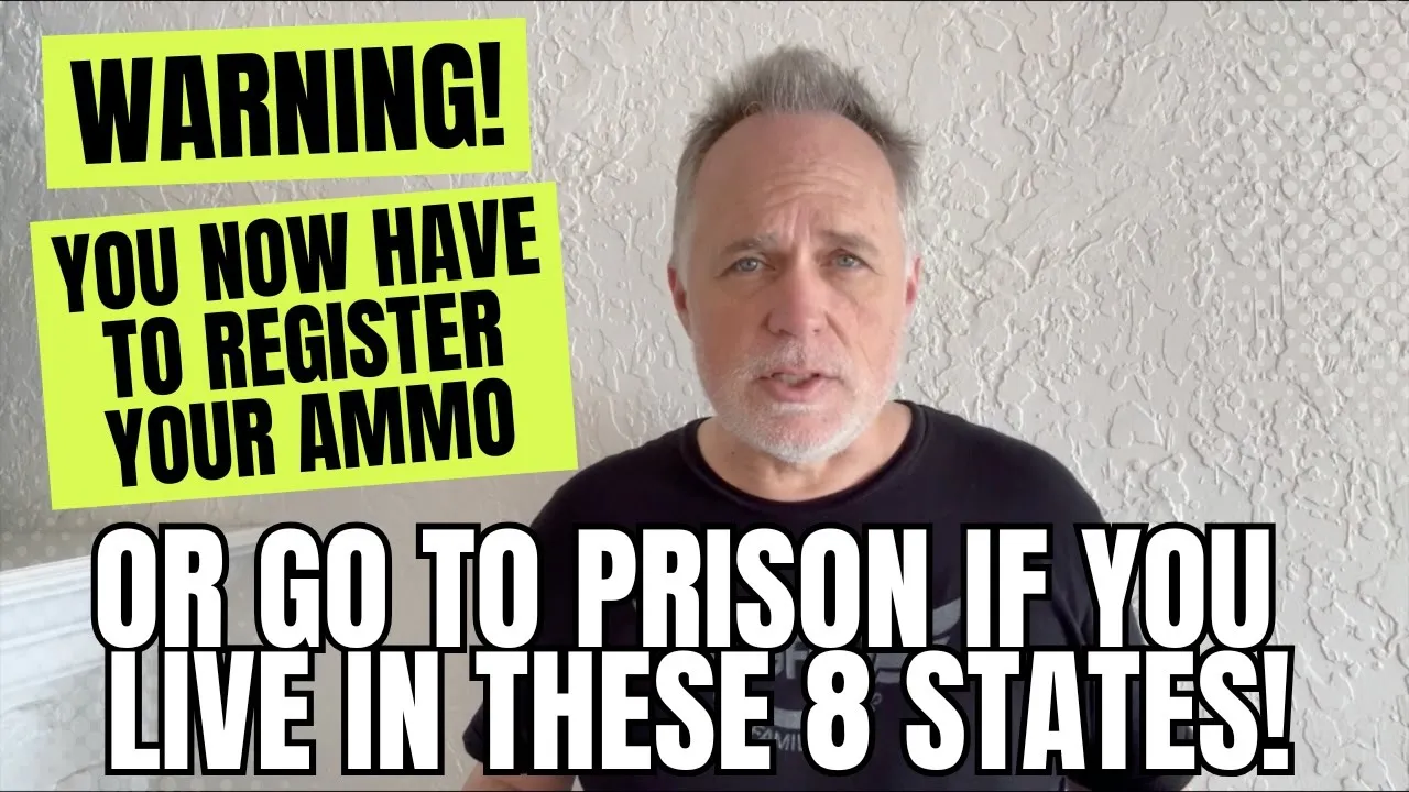 You NOW Have To Register Your Ammo Or Go To PRISON If You Live In THESE 8 States!