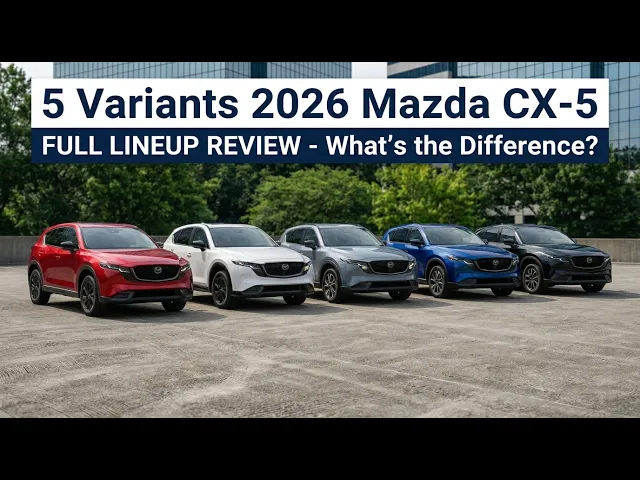 2026 Mazda CX-5 Lineup: Which Trim Delivers the Best Premium Value?