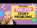 Two-Step Story Problems Strategies for 2nd 3rd and 4th grade Math Expressions Word Problems