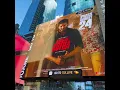 #KingOfKotha Trailer Lights Up Times Square 🎇 | New York | USA 🗽| Dulquer Salmaam |