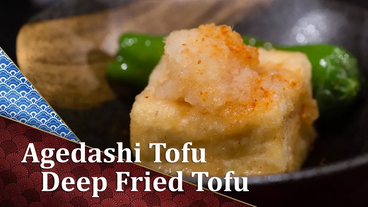 Agedashi Tofu - Deep Fried Tofu - Cooking Japanese Recipe