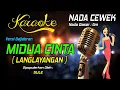 Karaoke MIDUA CINTA ( Langlayangan ) Sule - Nada Wanita