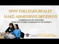 How Colleges REALLY Make Admissions Decisions Common Data Set Explained