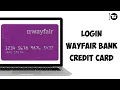 How to Login WayFair Comenity Bank Credit Card Wayfair Credit Card Login for MasterCard Payment