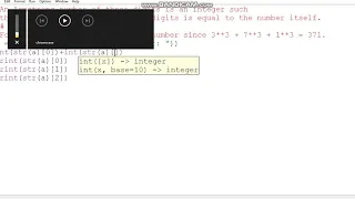 Python Programming - Armstrong Numbers