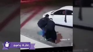 عاجل فيديو اعتداء وسطو على عامل محطة بنزين بـمحافظة الحرجة 