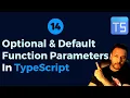 - Optional Default Function Parameters in TypeScript