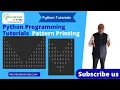 Pattern Printing Python Programming TCS NQT illuminateminds com