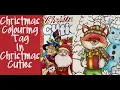 Christmas Colouring Tag Adult colouring Adult coloring