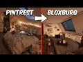 BUILDING MY DREAM BEDROOM IN BLOXBURG roblox