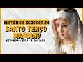 Lagu SANTO TERÇO MARIANO 🙌 MISTÉRIOS GOZOSOS 🙏 SEGUNDA-FEIRA 17/06/2024