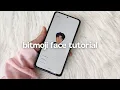 Bitmoji face tutorial How I make my bitmoji face step by step boy version