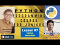 String Operations in Python Lesson Learn to Code in Python Coding Blocks Junior Hindi