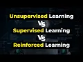 Unsupervised vs Supervised vs Reinforcement Learning - ML Explained in 5 Minutes