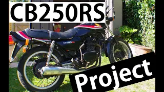 honda cb250rs project motorbike part 1
