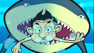 SHARK ATTACK Mr Bean WildBrain Kids  SHARK ATTACK Mr Bean WildBrain Kids