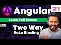Angular 21 Tutorial in Hindi Two Way Data Binding in Angular ngModel vs Signals
